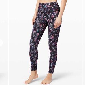 Lululemon Wunder Under High-Rise Tight 25" *Full-On Luxtreme Floral Multi